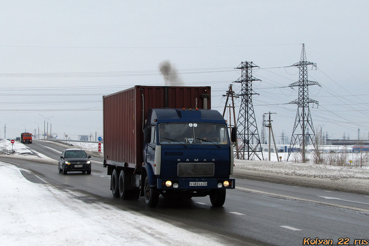 Алтайский край, № У 482 КА 22 — КамАЗ-5320