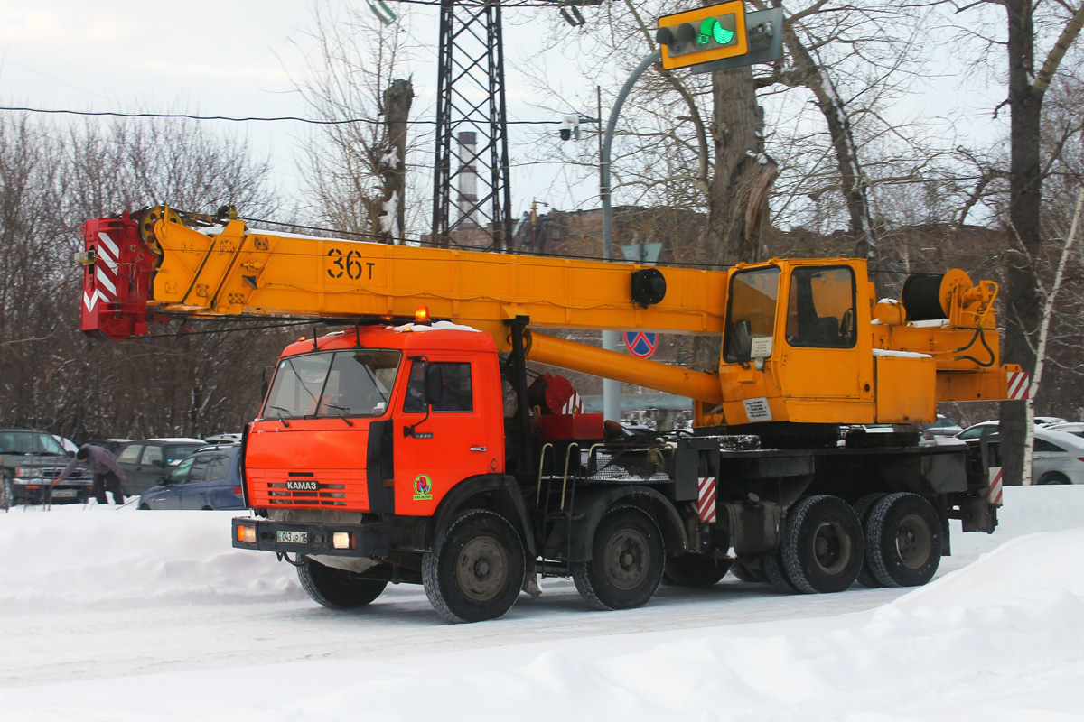 Восточно-Казахстанская область, № 043 AP 16 — КамАЗ-6540 [654000]