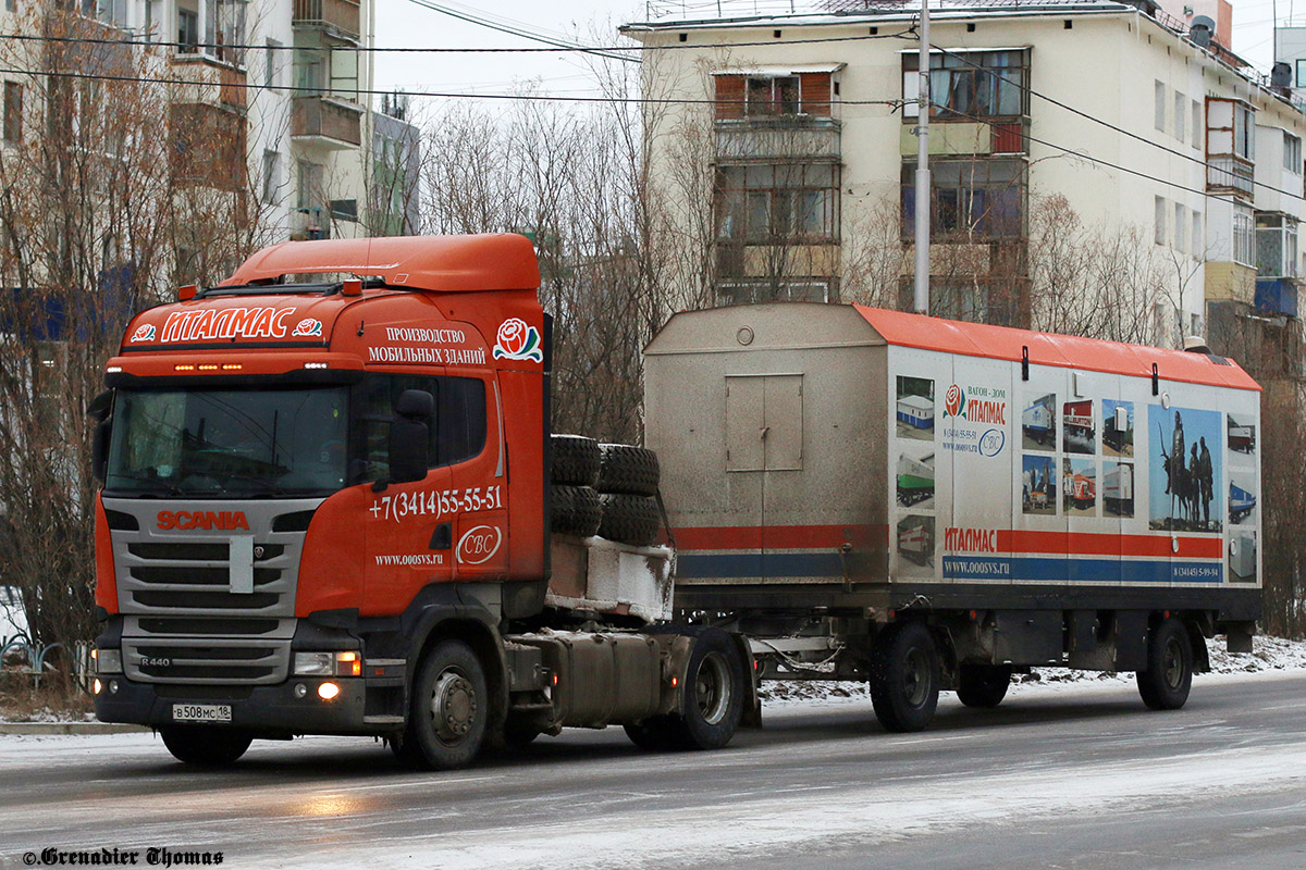 Удмуртия, № В 508 МС 18 — Scania ('2013) R440