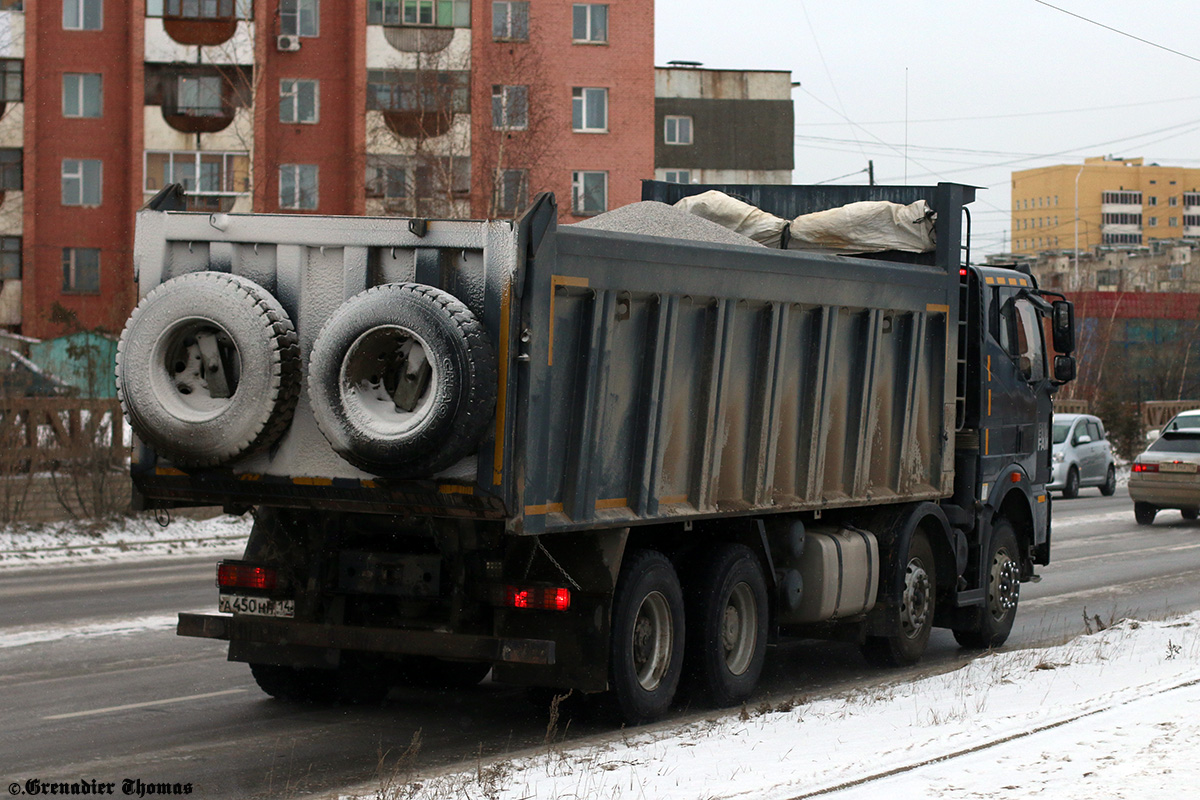 Саха (Якутия), № А 450 НН 14 — FAW J6 CA3310