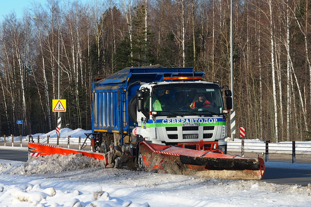 Ханты-Мансийский автоном.округ, № В 111 ОА 186 — Isuzu Giga CYZ