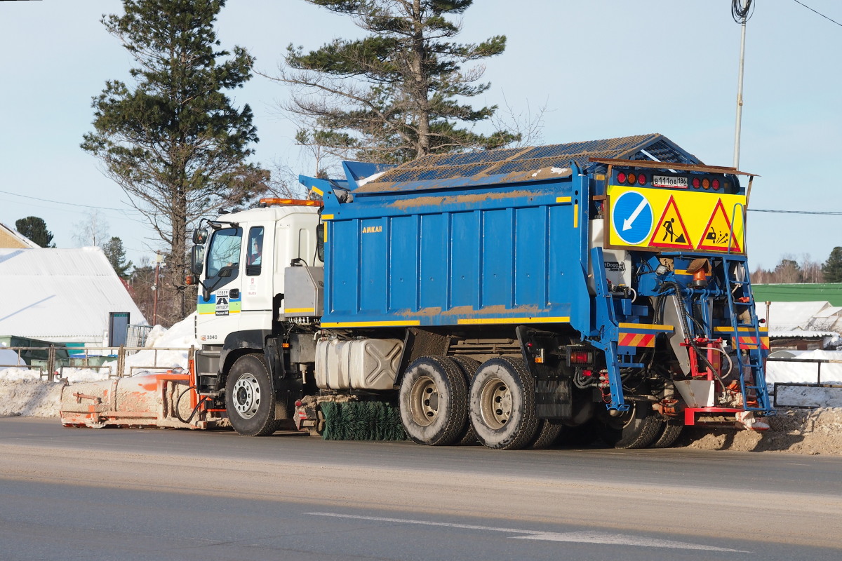 Ханты-Мансийский автоном.округ, № В 111 ОА 186 — Isuzu Giga CYZ