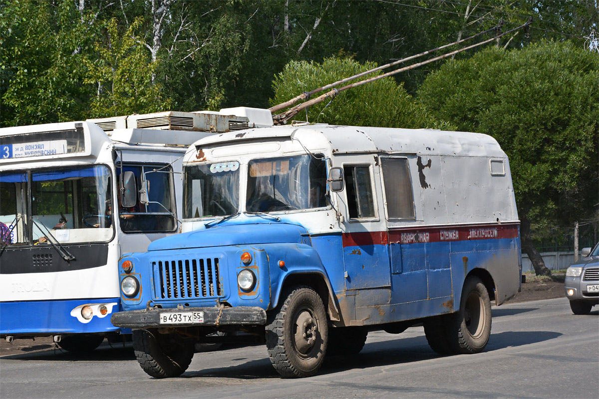 Омская область, № В 493 ТХ 55 — ГАЗ-53-12