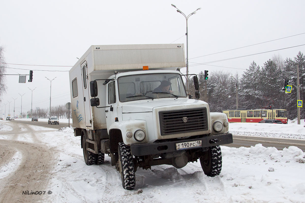 Удмуртия, № Т 190 РС 18 — ГАЗ-33086 «Земляк»