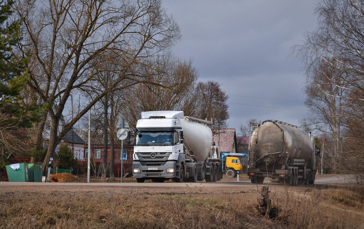 Москва, № А 349 АН 797 — Mercedes-Benz Axor 1840