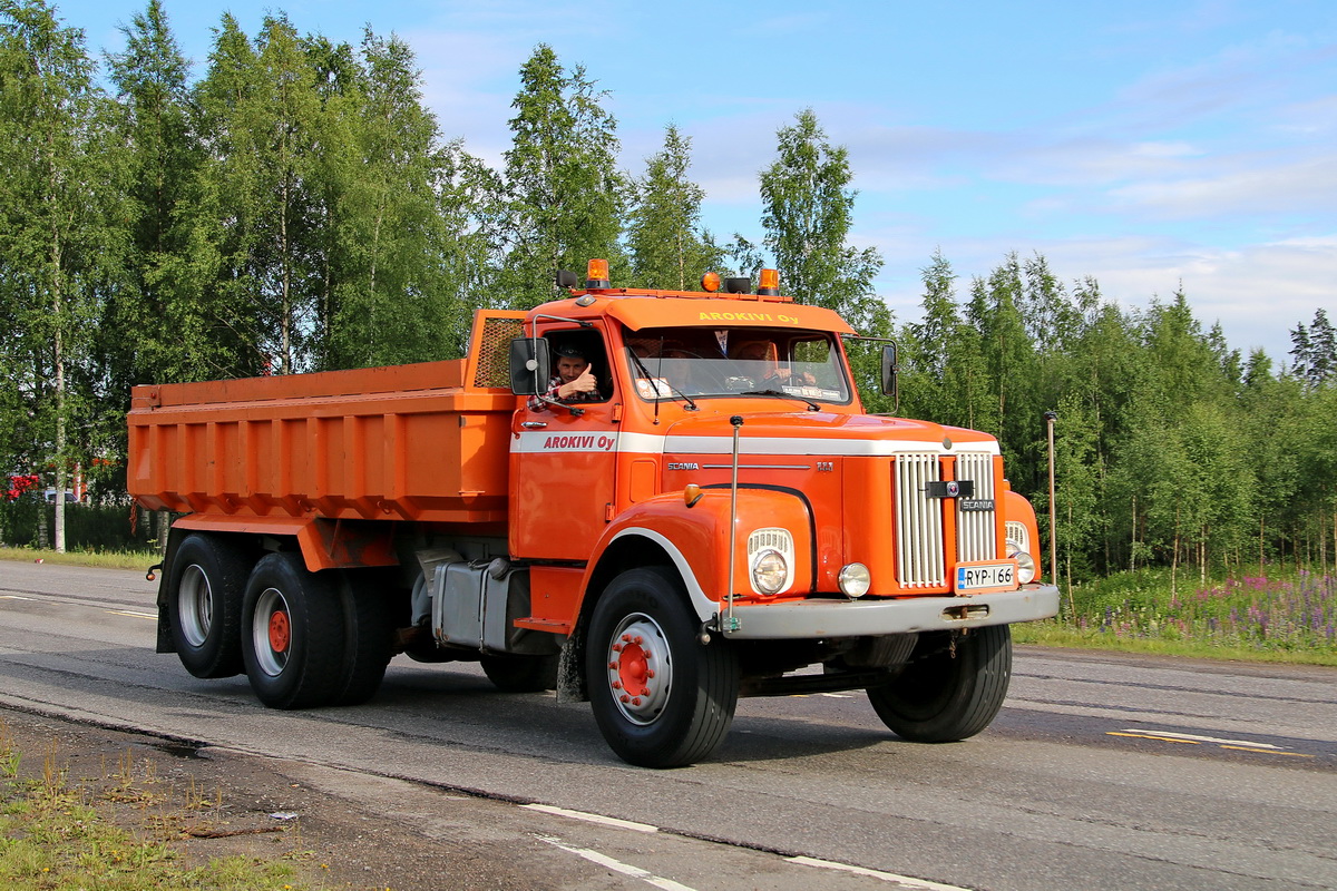 Финляндия, № RYP-166 — Scania-Vabis (общая модель)