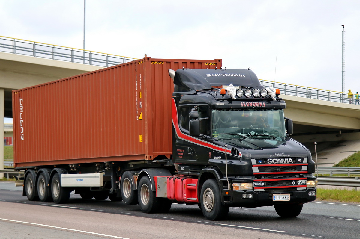 Финляндия, № JJL-581 — Scania ('1996) T-Series 144G