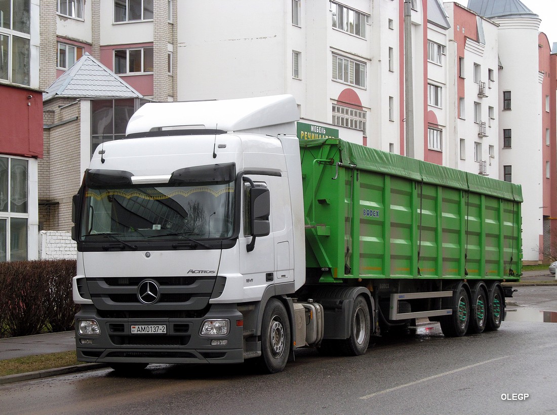 Витебская область, № АМ 0137-2 — Mercedes-Benz Actros ('2009) 1841