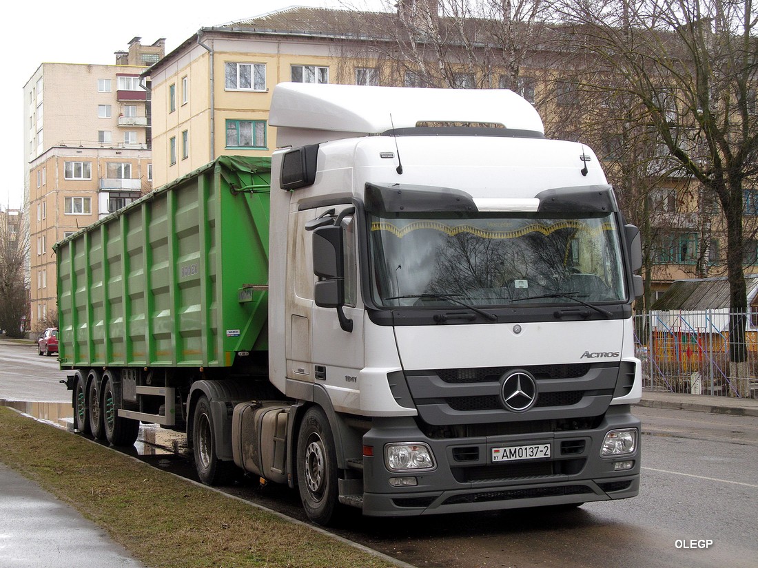 Витебская область, № АМ 0137-2 — Mercedes-Benz Actros ('2009) 1841