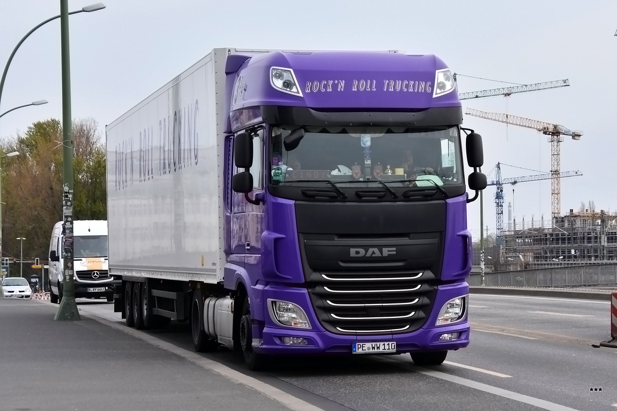 Германия, № PE-WW 110 — DAF XF Euro6 FT