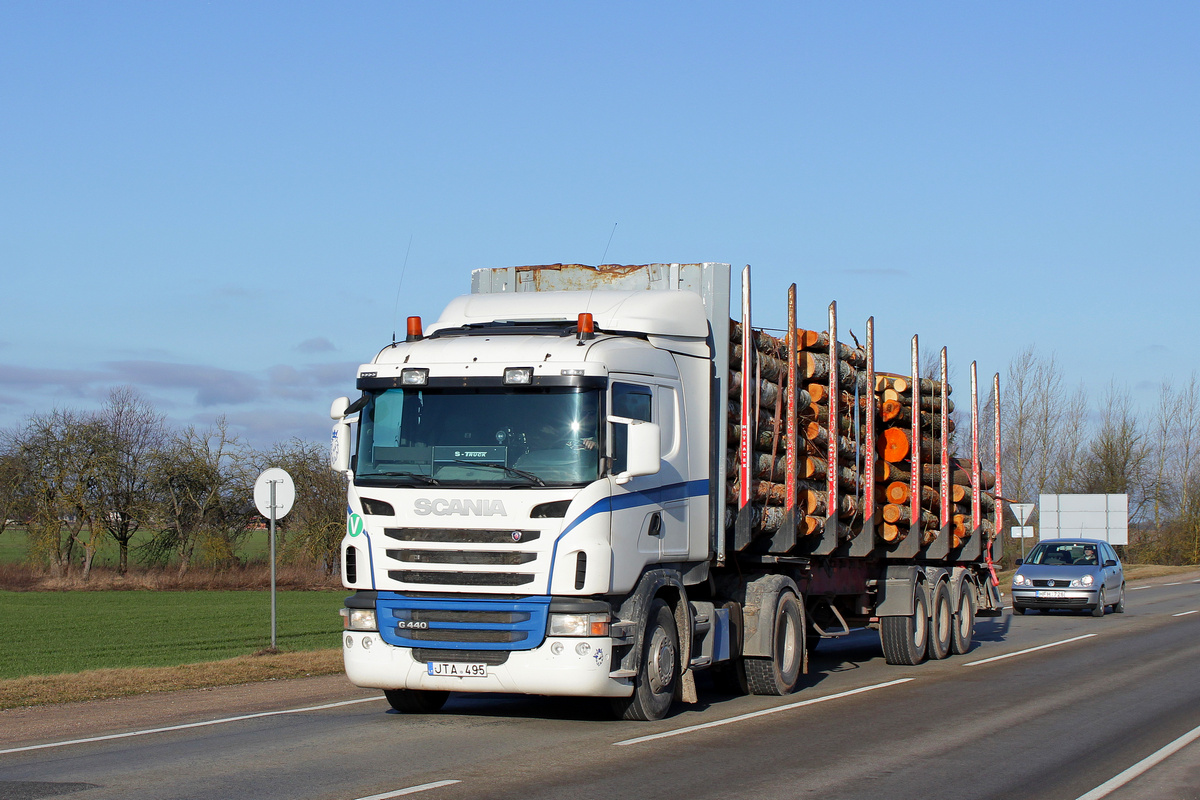 Литва, № JTA 495 — Scania ('2009) G440