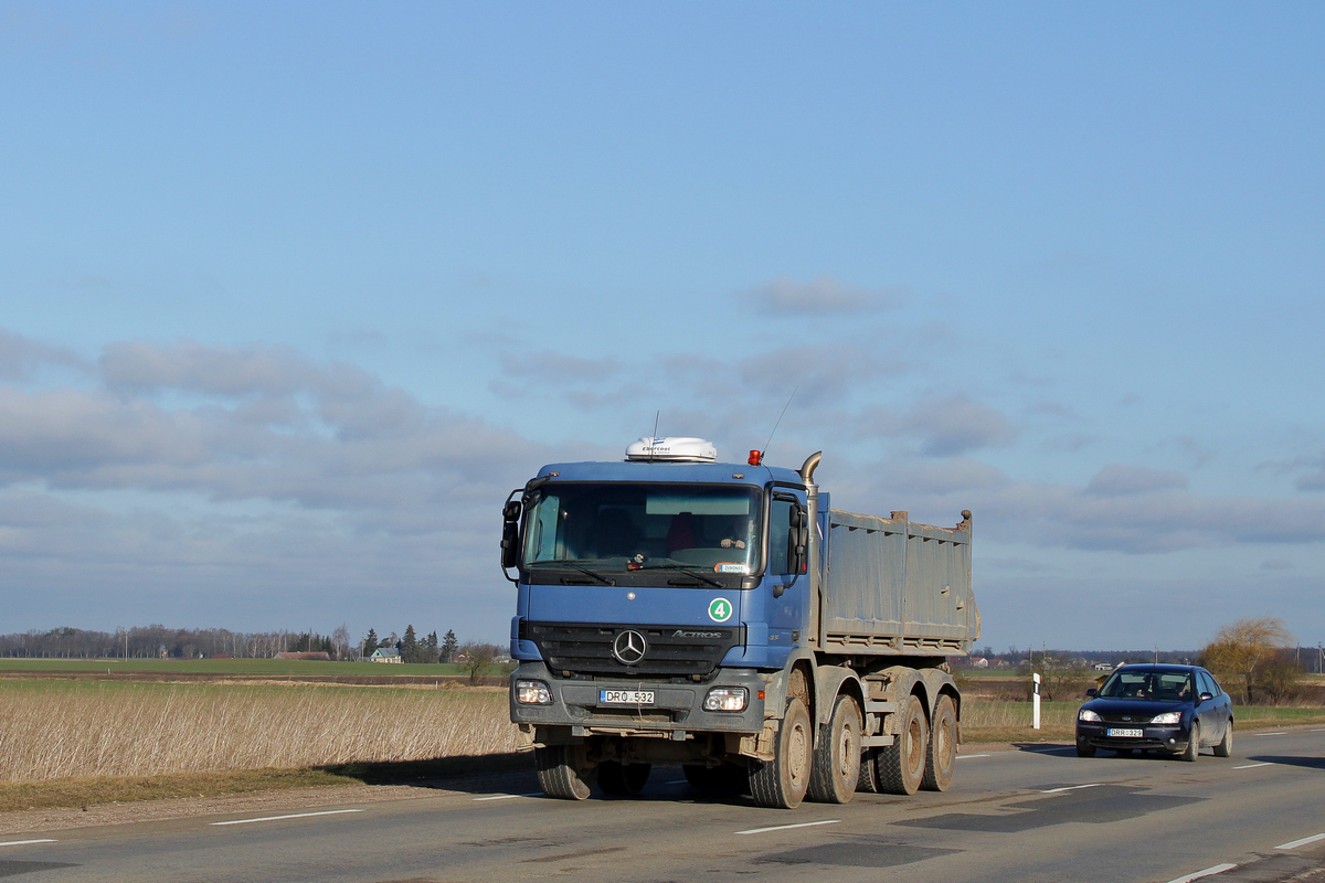 Литва, № DRO 532 — Mercedes-Benz Actros ('2003) 4146