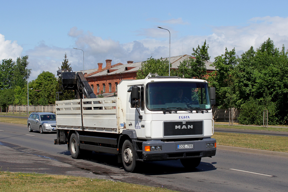 Литва, № DOE 786 — MAN M2000 (общая модель)