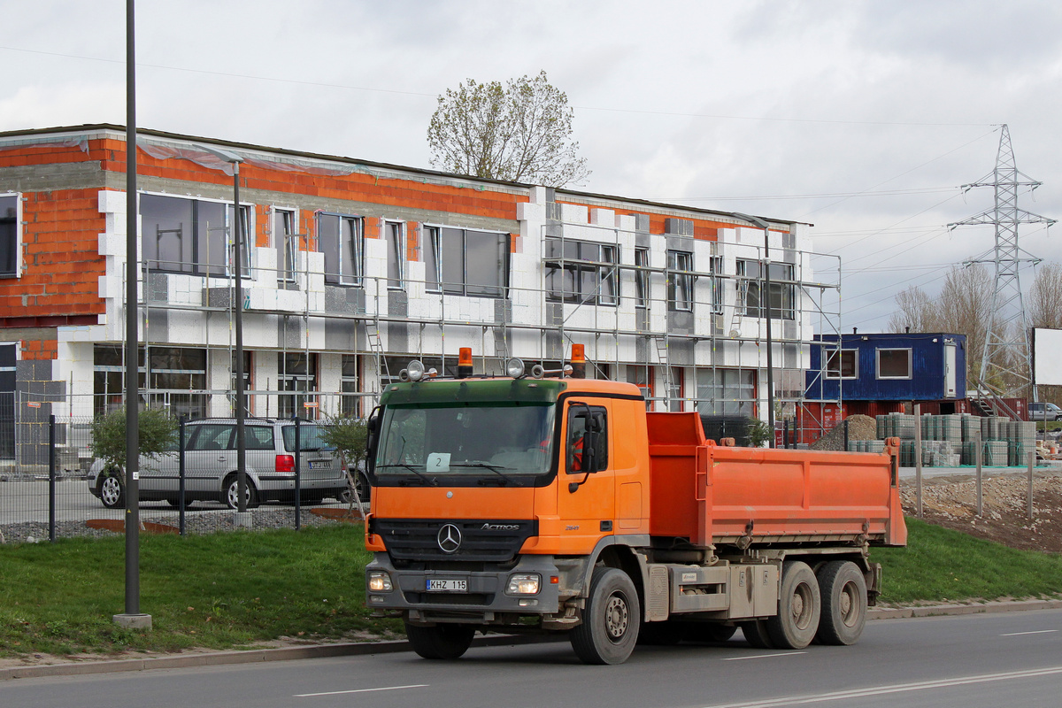 Литва, № KHZ 115 — Mercedes-Benz Actros ('2003) 2641