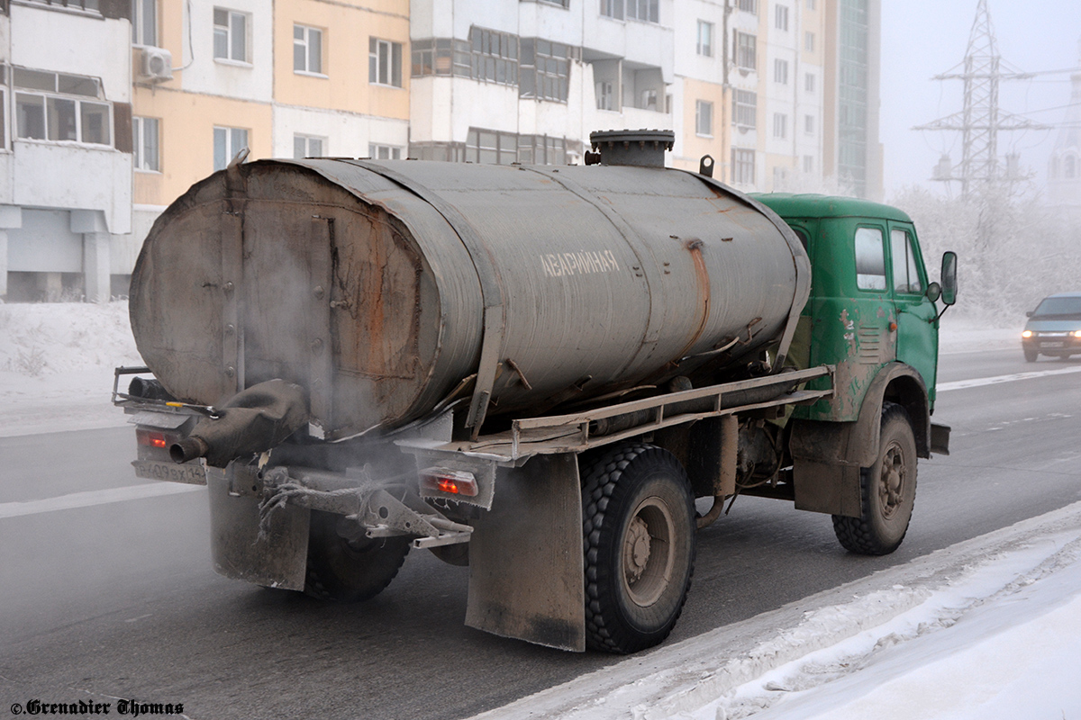 Саха (Якутия), № Р 409 ВХ 14 — МАЗ-500АШ