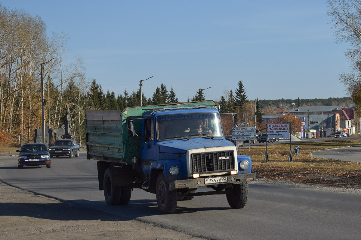 Алтайский край, № К 724 УН 22 — ГАЗ-33073