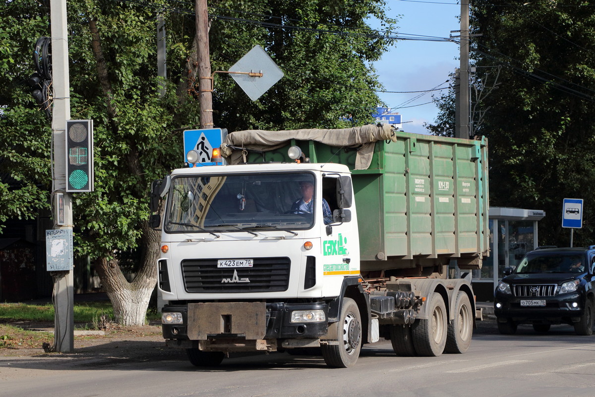 Томская область, № К 423 ЕМ 70 — МАЗ-6312B3