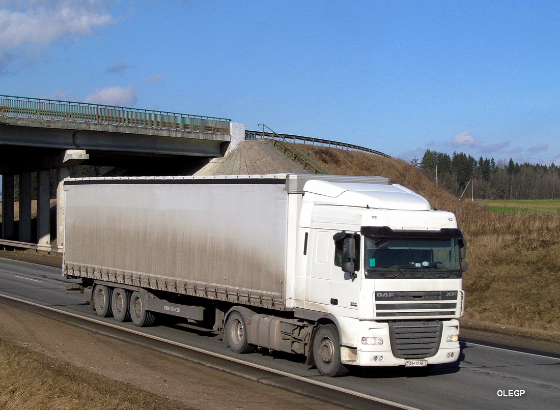 Брестская область, № АН 1219-1 — DAF XF105 FT