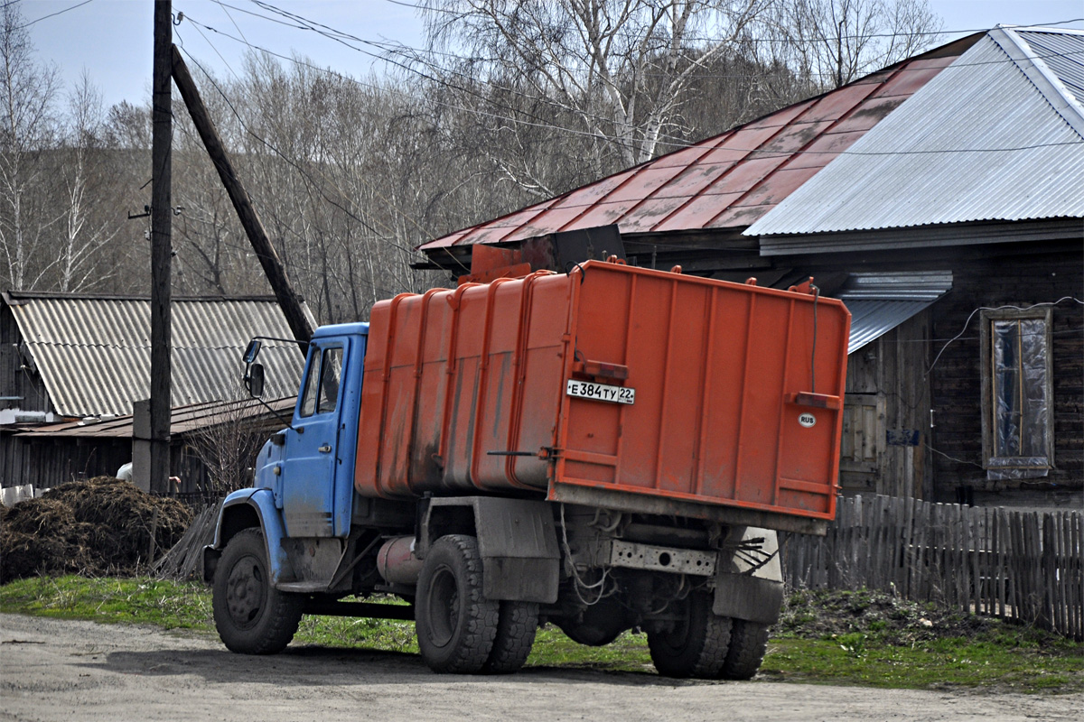 Алтайский край, № Е 384 ТУ 22 — ЗИЛ-433362