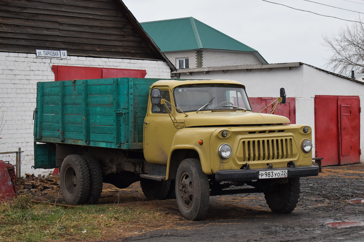 Алтайский край, № Р 983 УО 22 — ГАЗ-52-01