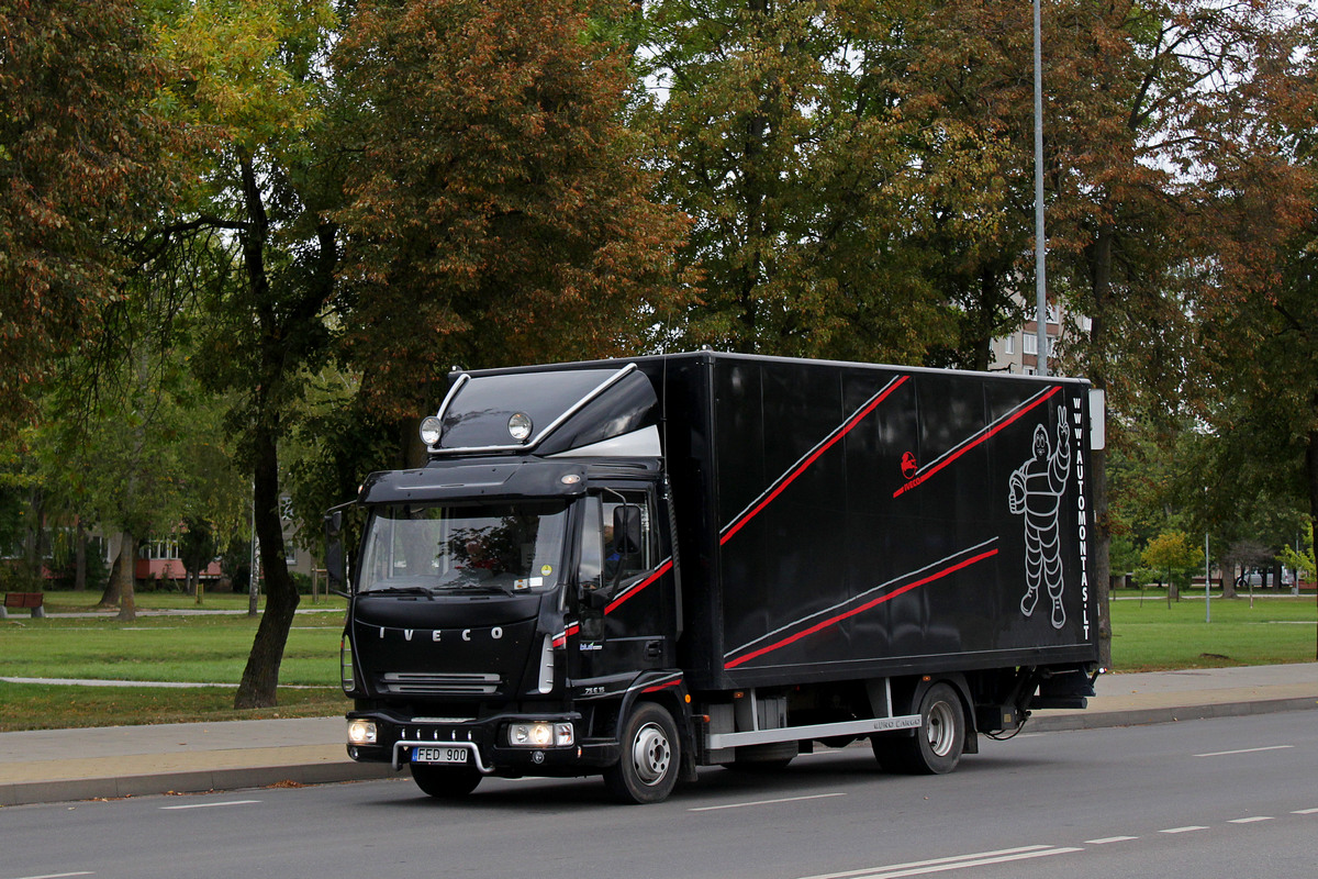 Литва, № FED 900 — IVECO EuroCargo ('2002)