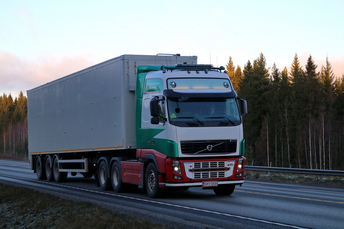 Финляндия, № OVT-253 — Volvo ('2008) FH16.580