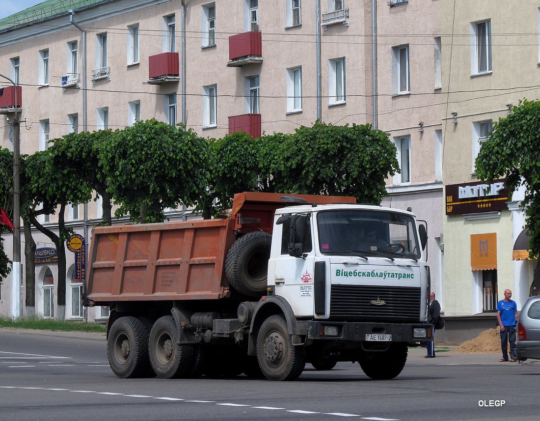 Витебская область, № АЕ 1497-2 — МАЗ-5516 (общая модель)