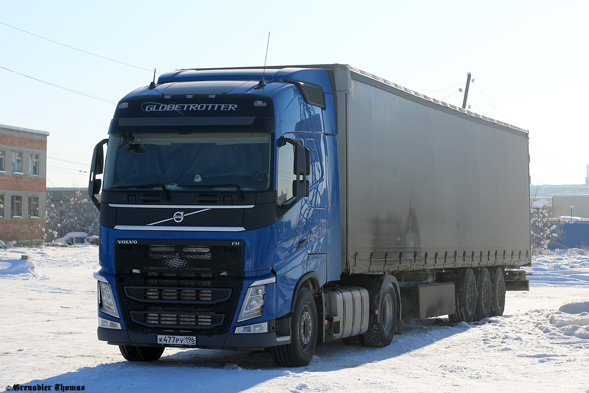 Свердловская область, № К 477 РУ 196 — Volvo ('2012) FH.420