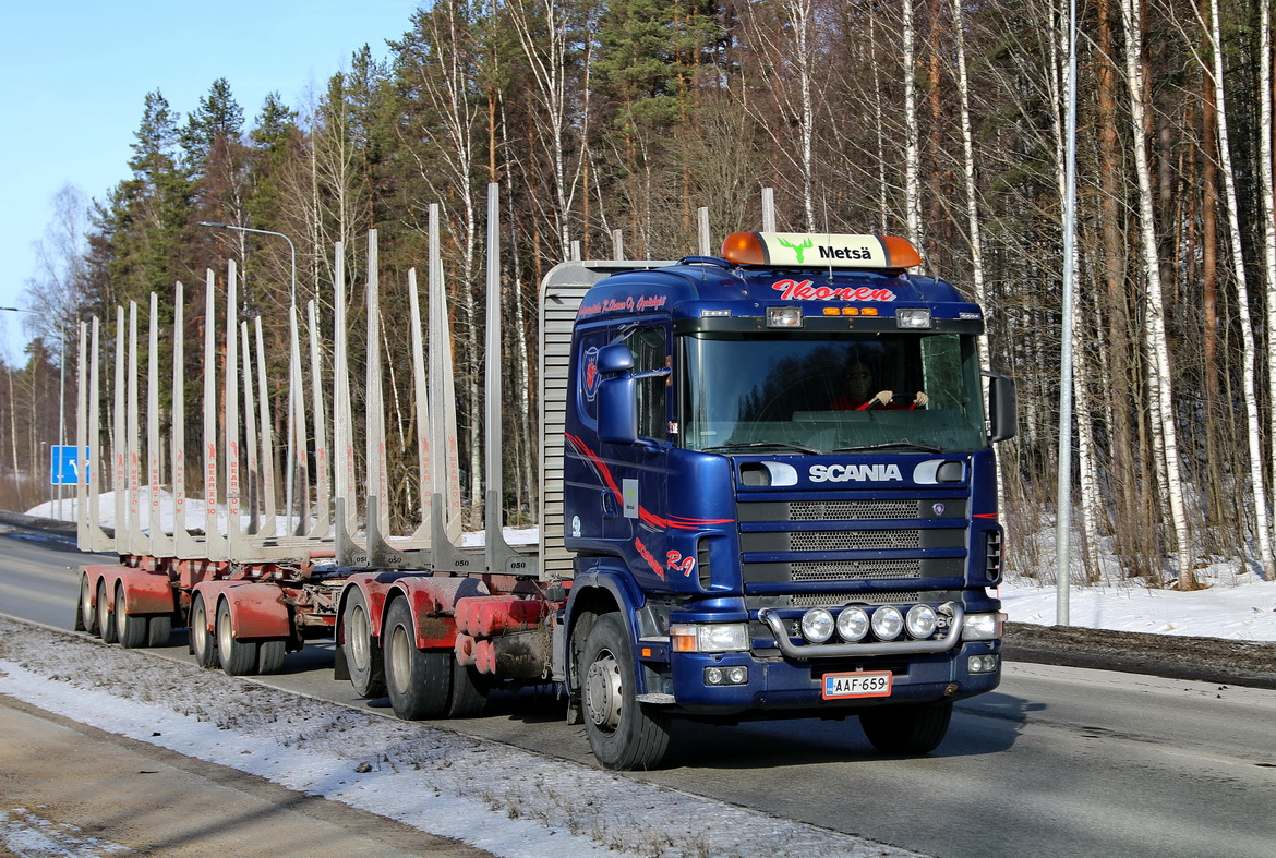 Финляндия, № AAF-659 — Scania ('1996) R144L