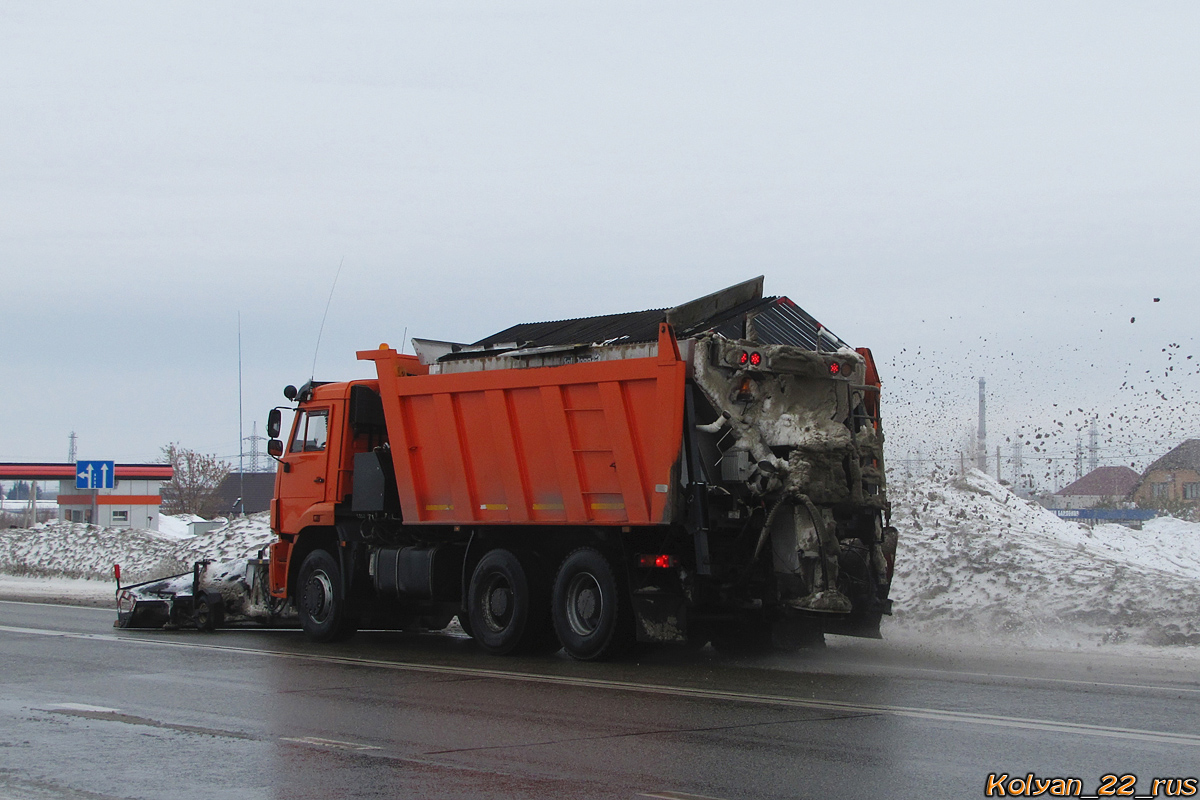 Алтайский край, № Р 676 УО 22 — КамАЗ-6520-63