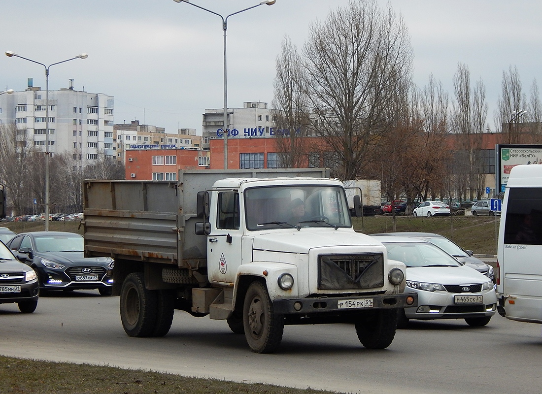 Белгородская область, № Р 154 РК 31 — ГАЗ-3309