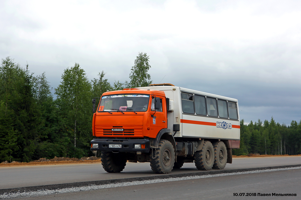 Ханты-Мансийский автоном.округ, № С 185 УХ 86 — КамАЗ-43114-15 [43114R]