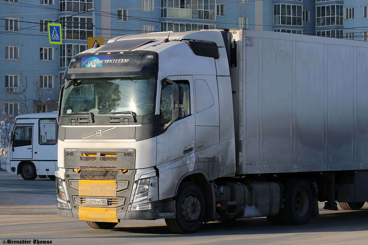 Красноярский край, № О 209 ОМ 124 — Volvo ('2012) FH.460 [X9P]