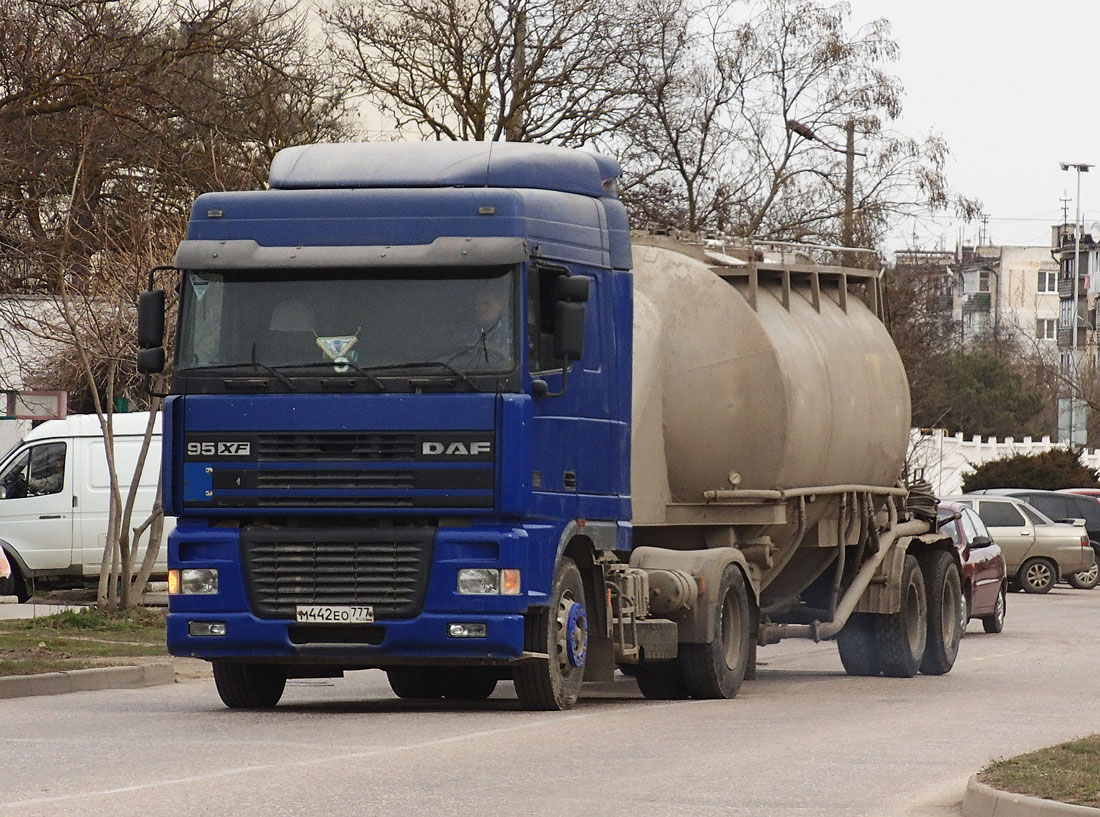 Москва, № М 442 ЕО 777 — DAF 95XF FTG