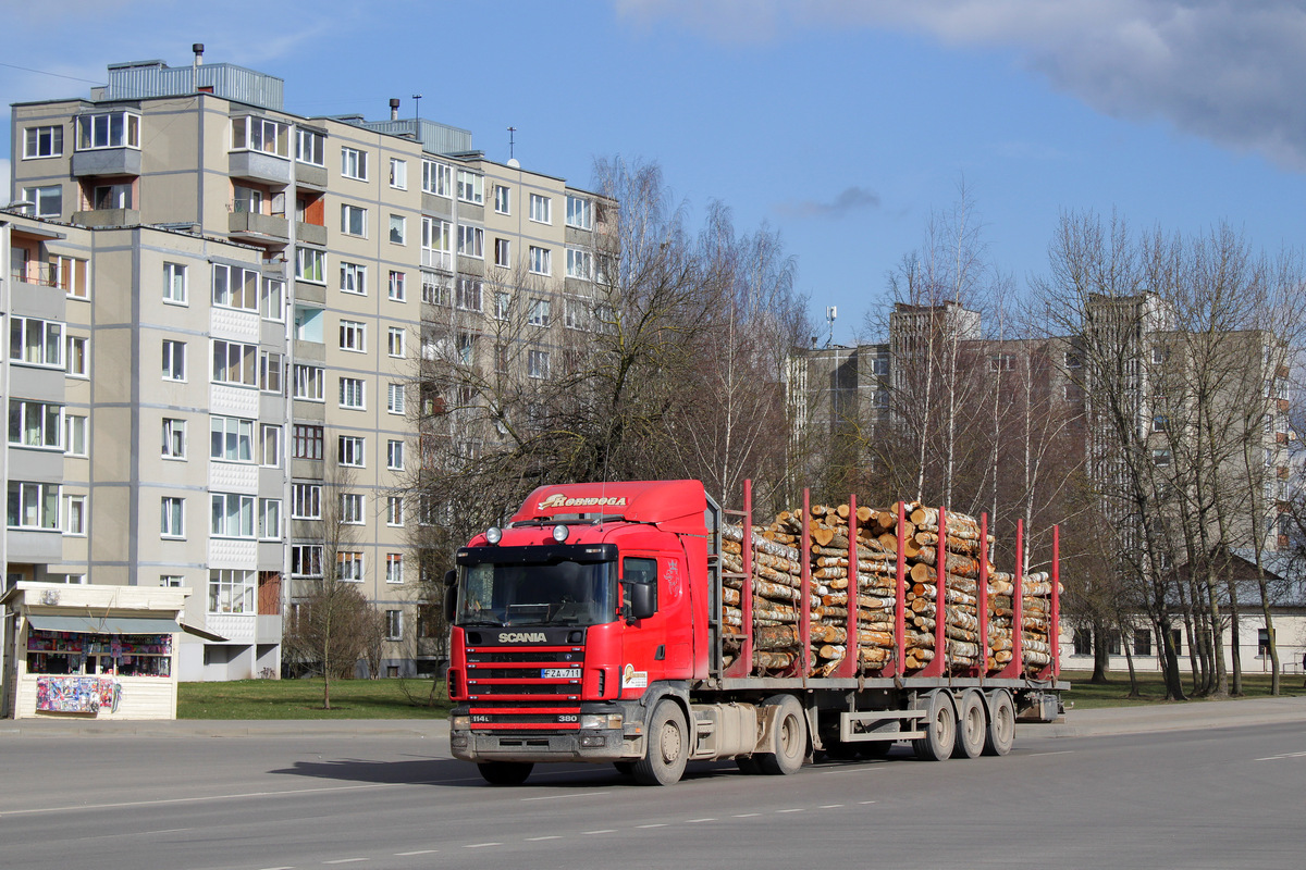 Литва, № FZA 711 — Scania ('1996) R114L