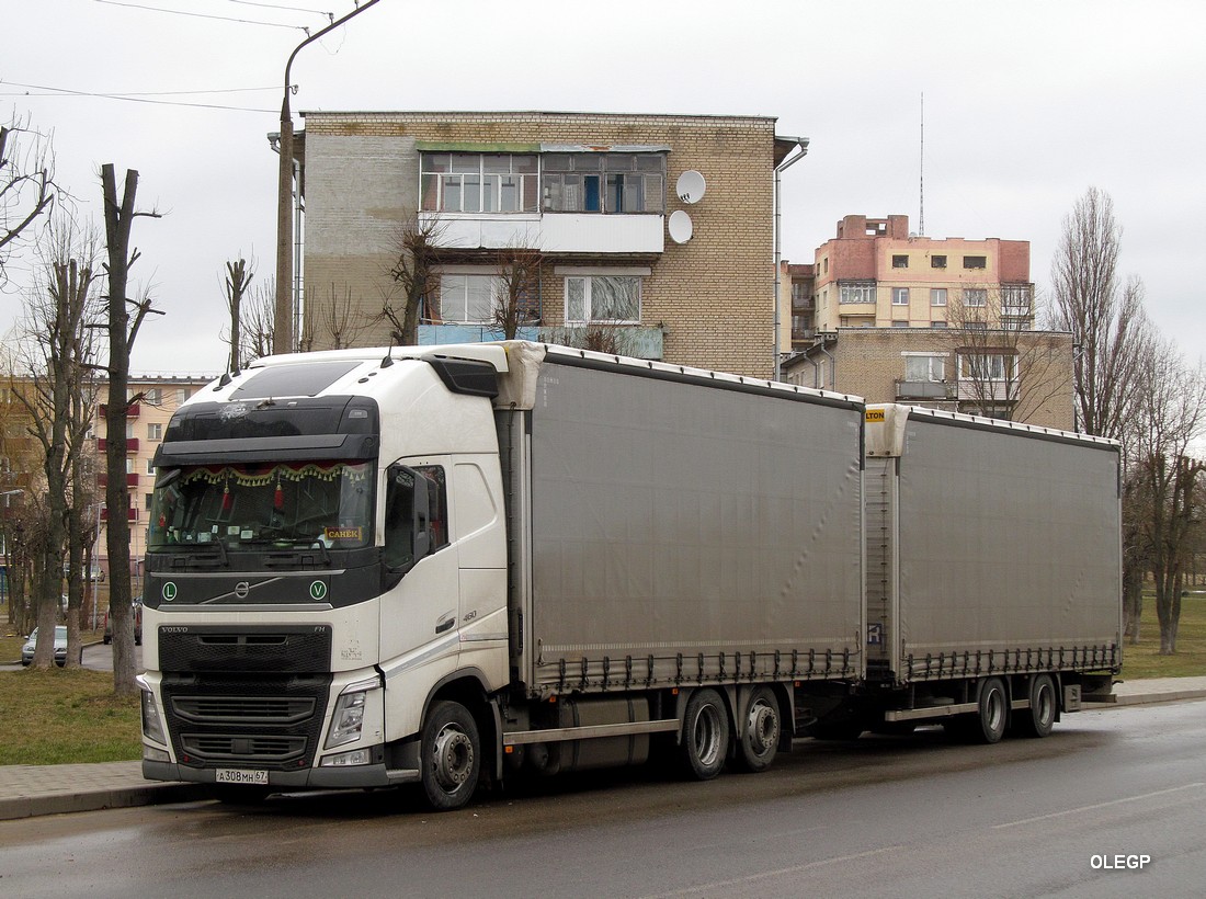 Смоленская область, № А 308 МН 67 — Volvo ('2012) FH.460