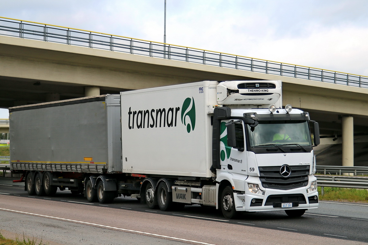 Финляндия, № 59 — Mercedes-Benz Actros ('2011) 2545