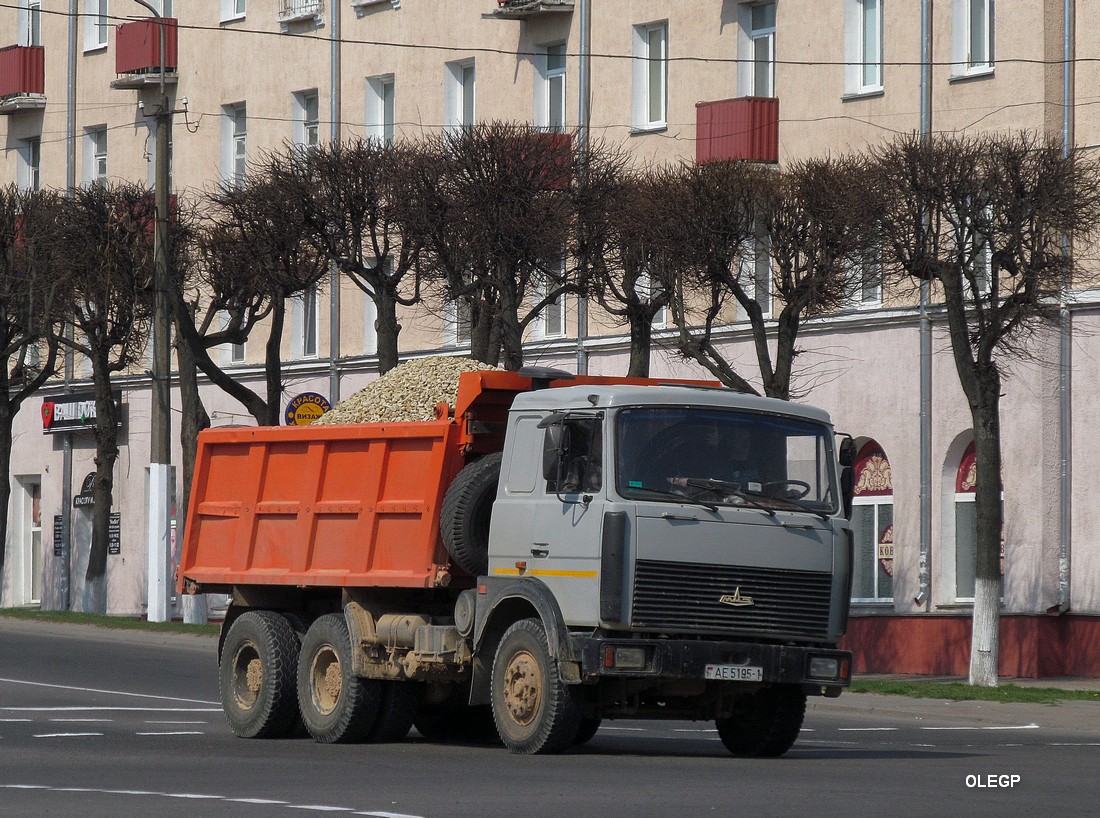 Брестская область, № АЕ 5195-1 — МАЗ-5516 (общая модель)