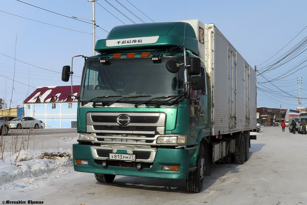 Хабаровский край, № Х 813 РМ 27 — Hino Profia