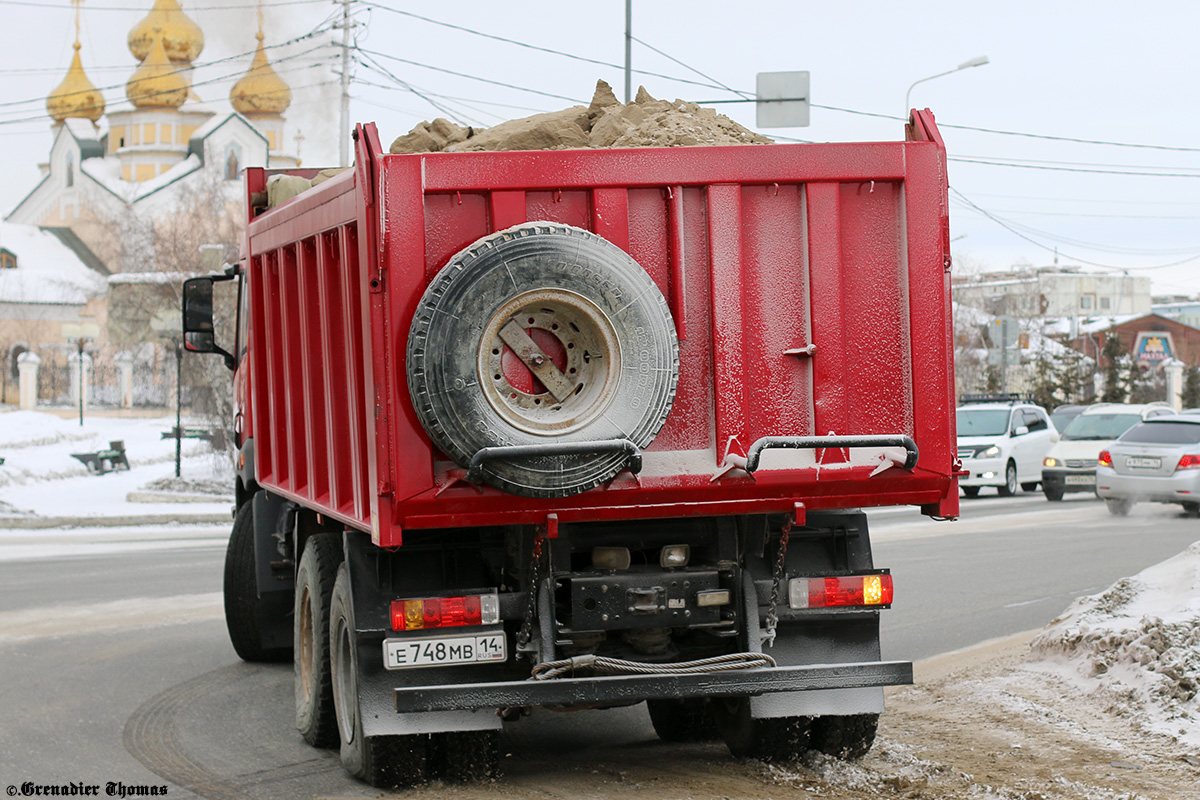 Саха (Якутия), № Е 748 МВ 14 — FAW J5 CA3252