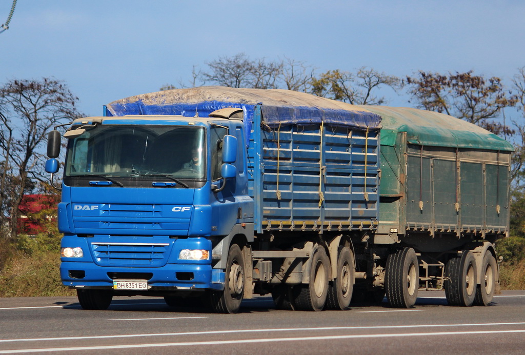 Одесская область, № ВН 8351 ЕО — DAF CF85 FAR