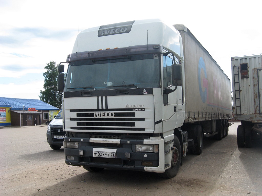 Брянская область, № М 827 УТ 32 — IVECO EuroStar