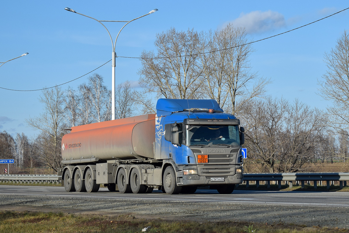 Алтайский край, № С 141 ХН 22 — Scania ('2011) P400