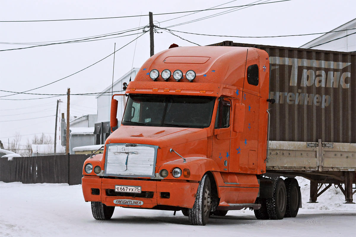 Забайкальский край, № Е 667 УХ 75 — Freightliner Century Class