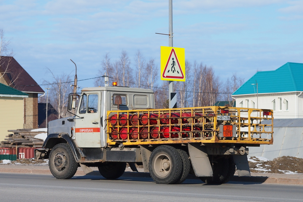 Ханты-Мансийский автоном.округ, № М 487 ТК 86 — ЗИЛ-433362