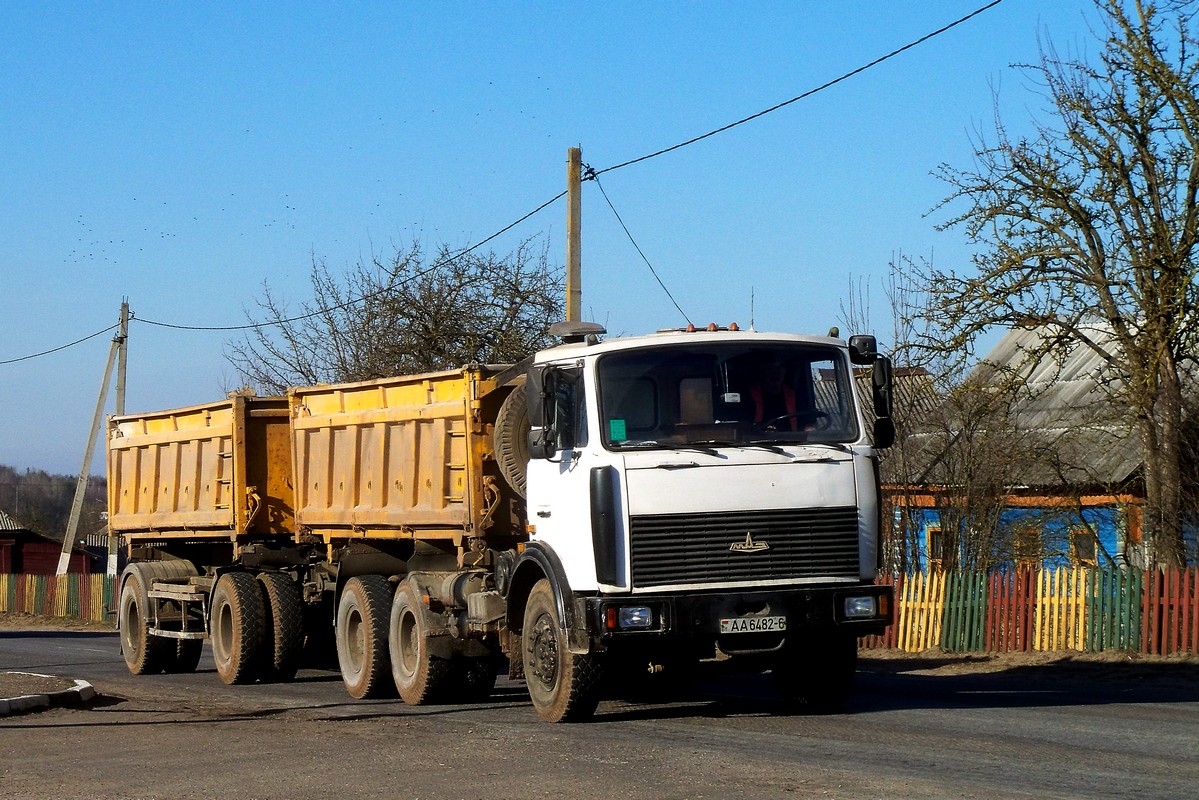 Могилёвская область, № АА 6482-6 — МАЗ-5516 (общая модель)