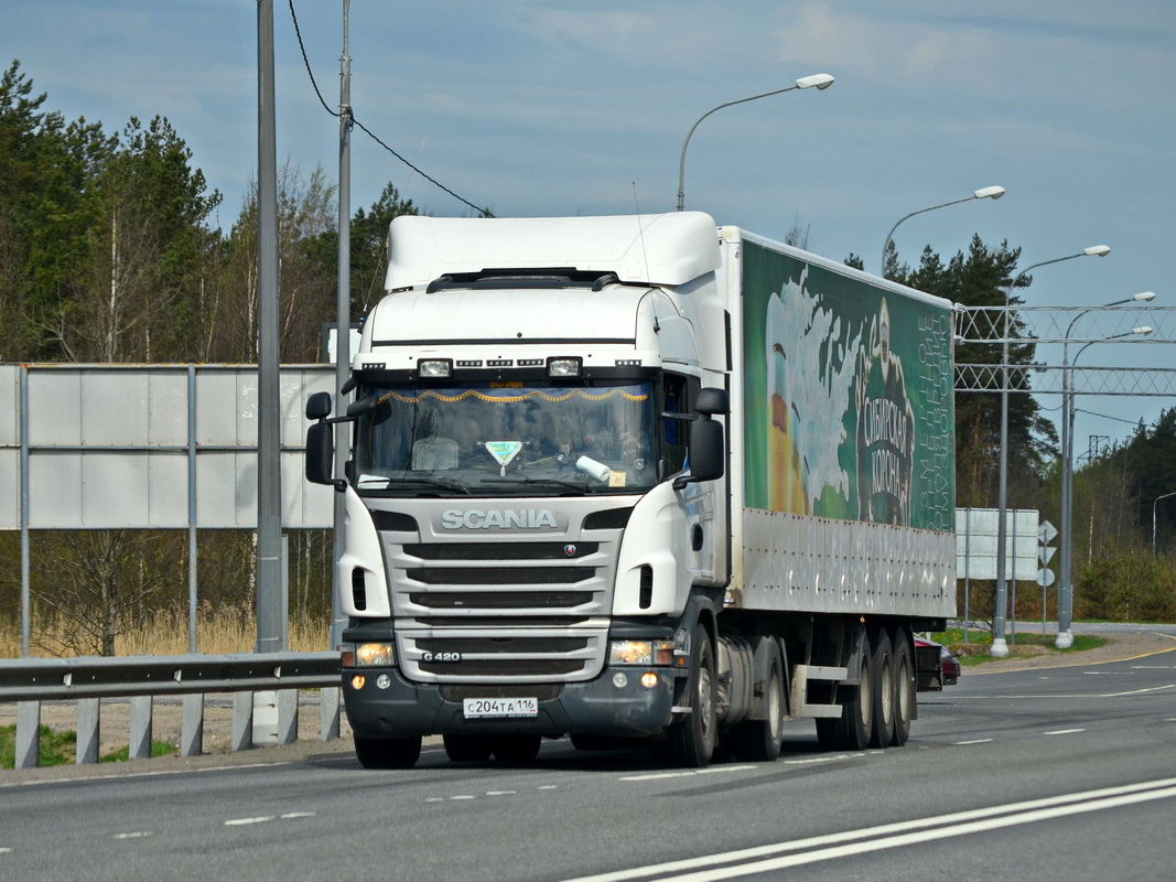 Татарстан, № С 204 ТА 116 — Scania ('2009) G420