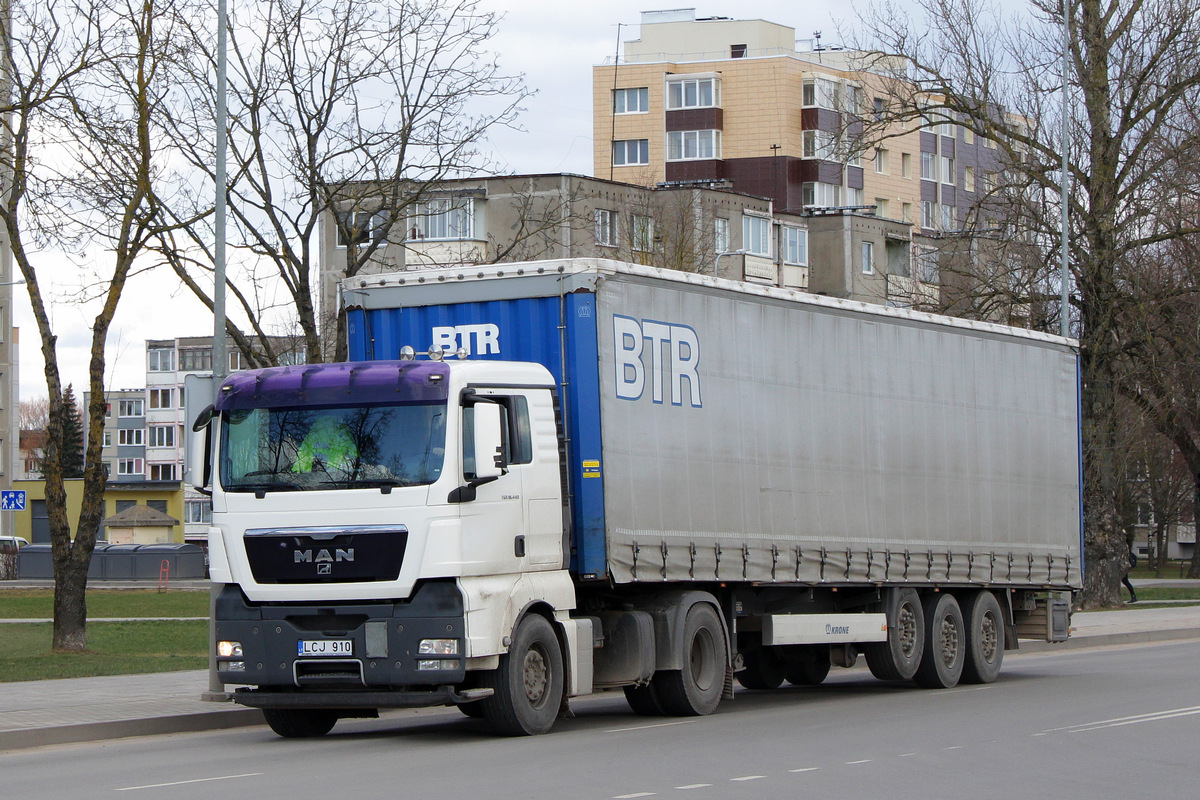 Литва, № LCJ 910 — MAN TGX ('2007) 18.440