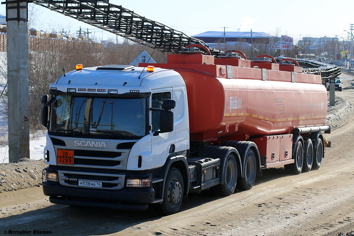 Саха (Якутия), № М 538 МВ 14 — Scania ('2011) P400