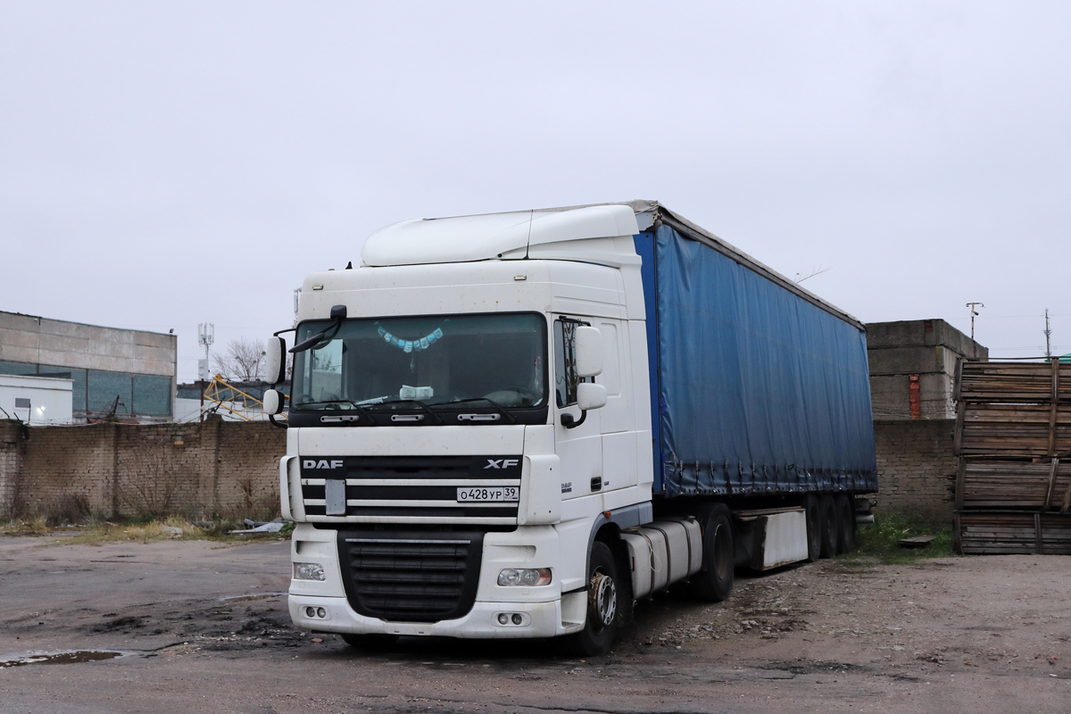 Калининградская область, № О 428 УР 39 — DAF XF105 FT